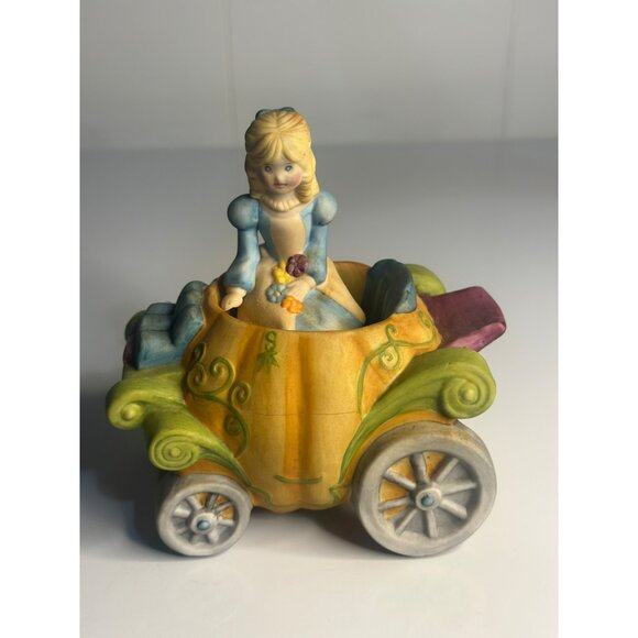 VTG 1986 Franklin Mint Cinderella by Maggie-Murphy 4.5" Fairytale Porcelain - Picture 1 of 8